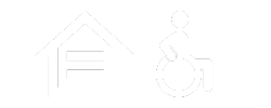White Icons on Transparent Background